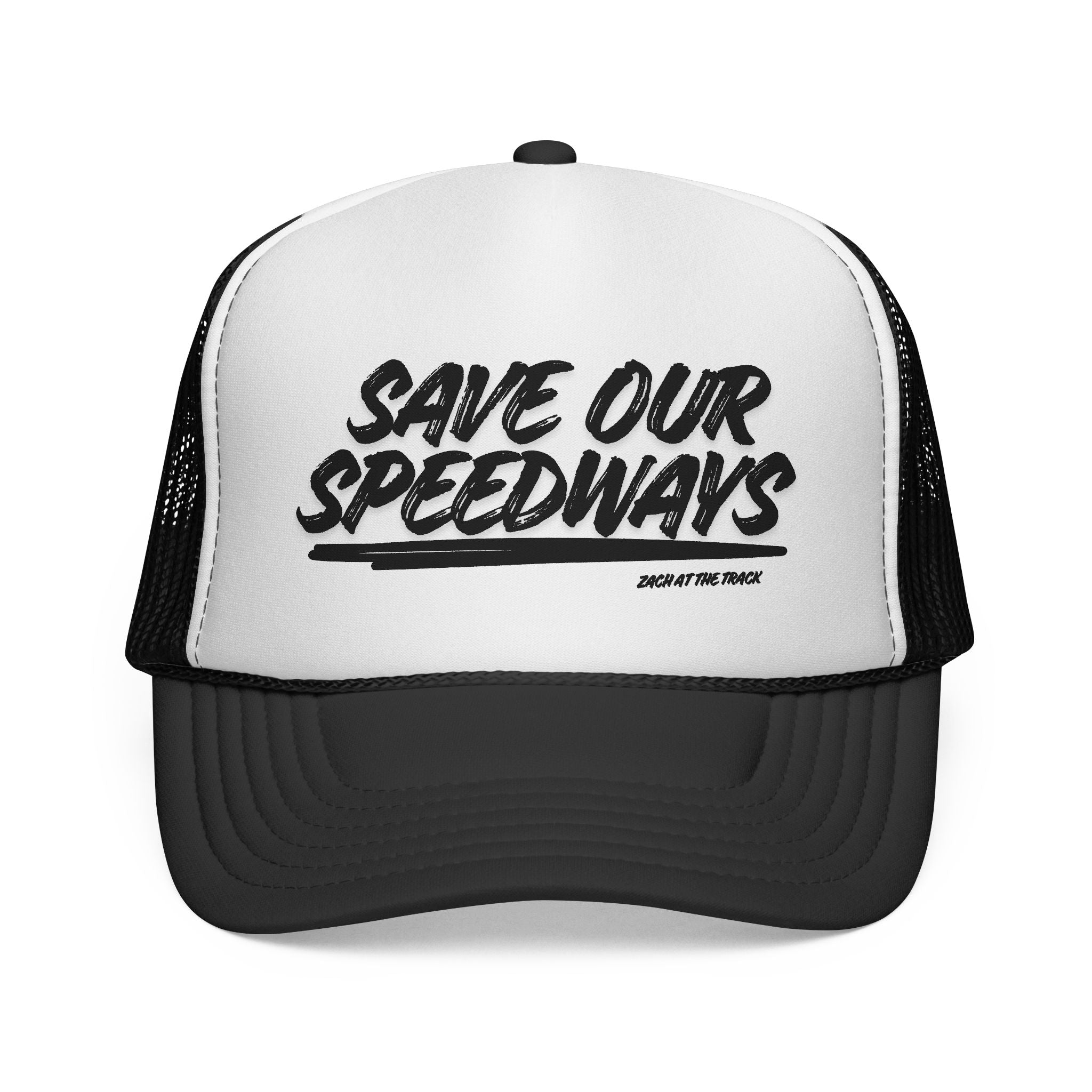 Save Our Speedways Trucker Cap | Racing Advocacy Mesh Hat