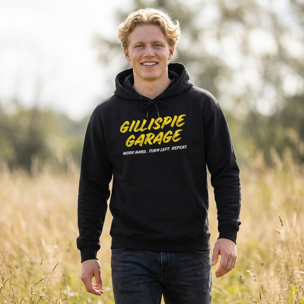 Gillispie Garage Unisex Hoodie