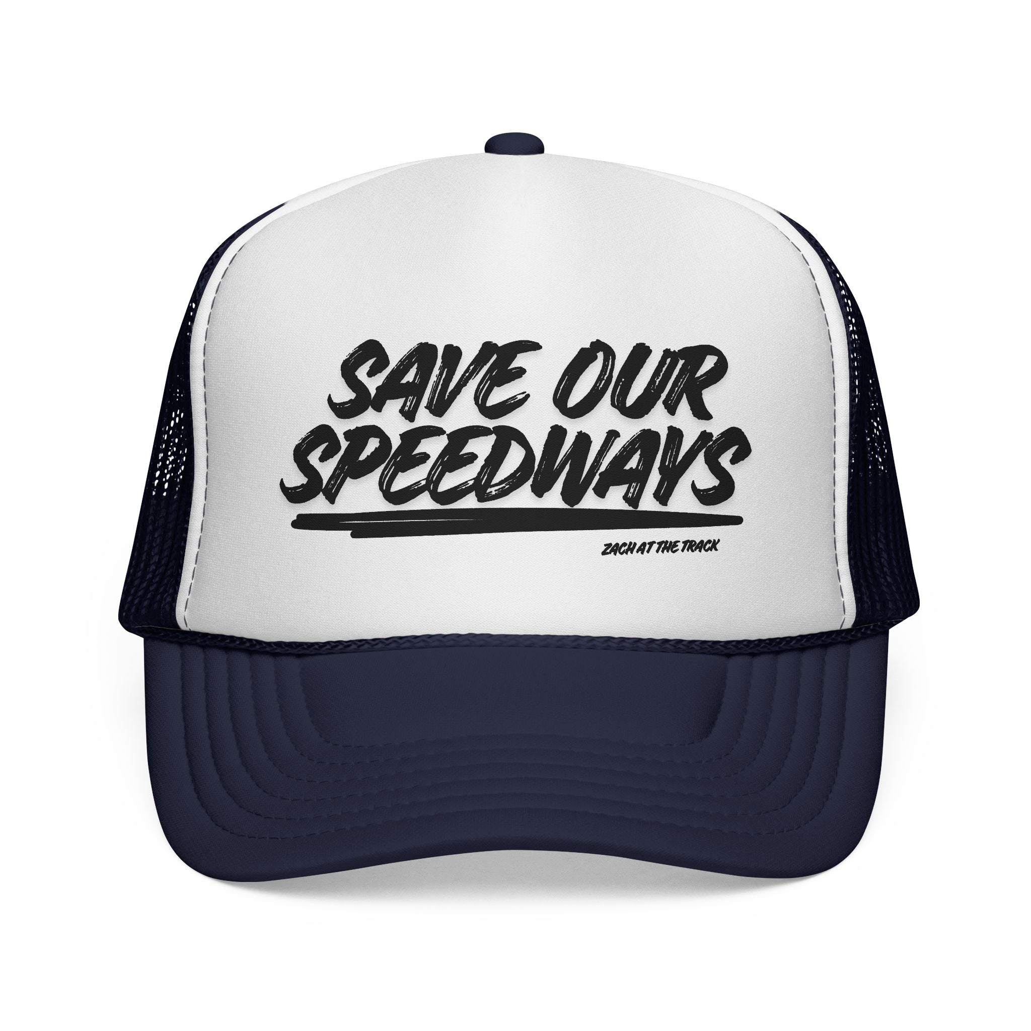 Save Our Speedways Trucker Cap | Racing Advocacy Mesh Hat