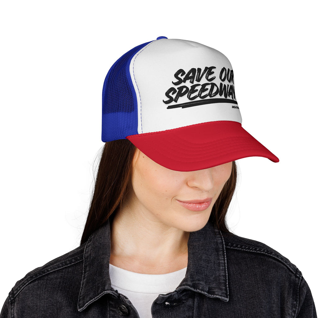 Save Our Speedways Trucker Cap | Racing Advocacy Mesh Hat