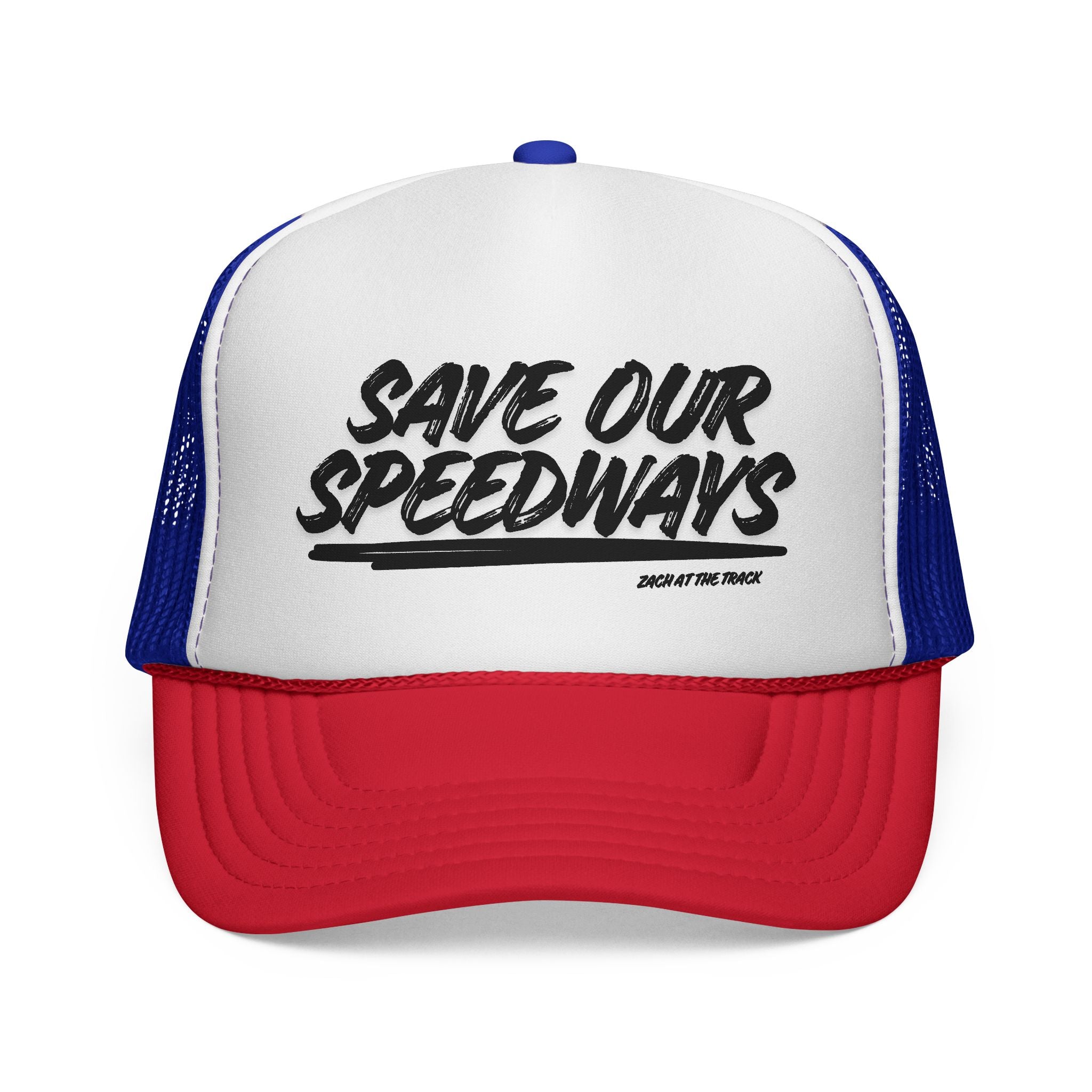 Save Our Speedways Trucker Cap | Racing Advocacy Mesh Hat